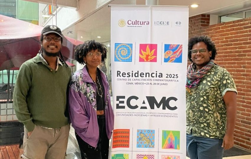 Cineastas panameños en ECAMC 2025. Foto: Cortesía