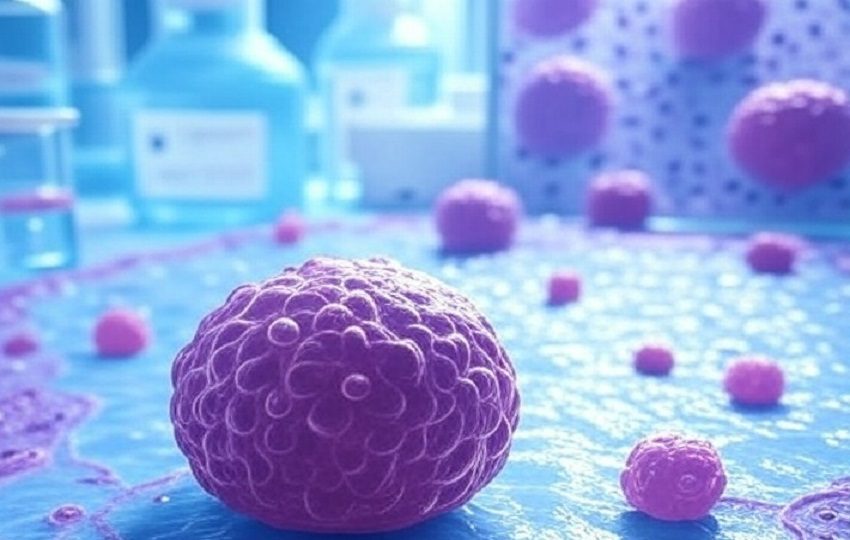 Cuando las células tumorales mueren, liberan partículas de material genético al torrente sanguíneo. Foto: Grok