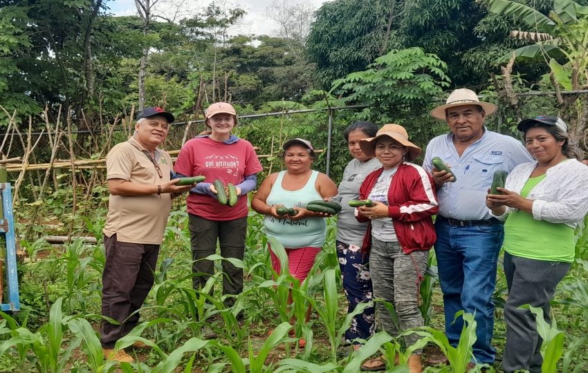 Productoras de proyectos agrícolas. Foto: Cortesía.  