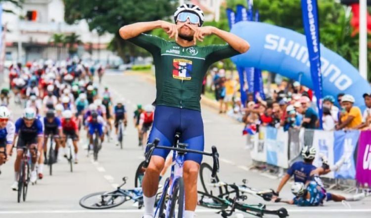 Franklin Archibold en la edición pasada del Tour de Panamá. Foto: Fepaci