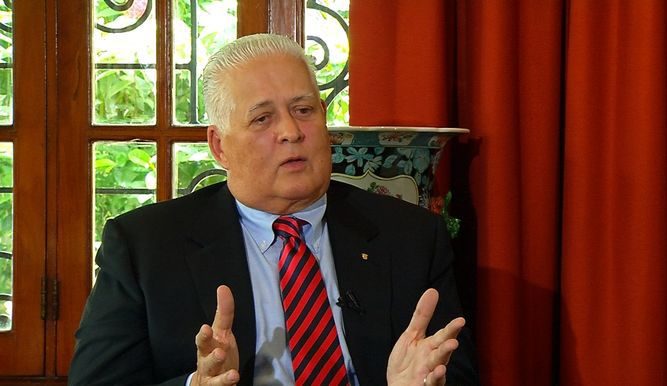 Ernesto Pérez Balladares, expresidente. Archivo