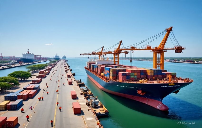 Abogan por la construcción de puertos en el interior del país. Foto: IA.