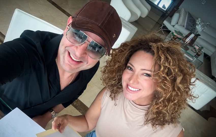 Benjamín Cohen y Erika Ender. Foto: Instagram / @benjamincohen.c
