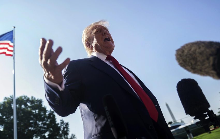 El presidente de Estados Unidos, Donald Trump. EFE