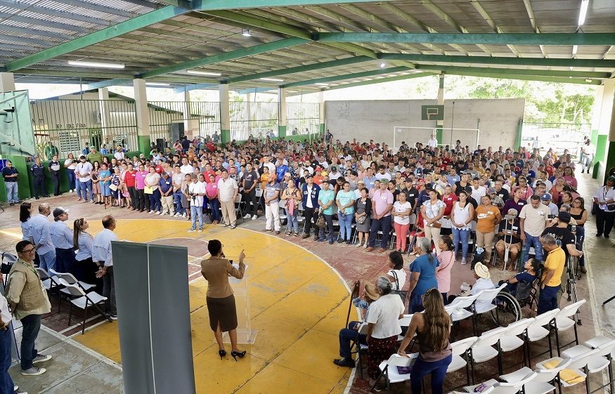 El evento se efectuó en el Colegio Secundario de Gatuncillo. Foto: Cortesía ACP