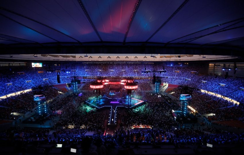 Velada del año V organizada por el creador de contenido Ibai Llanos. Foto: EFE / Jose Manuel Vidal