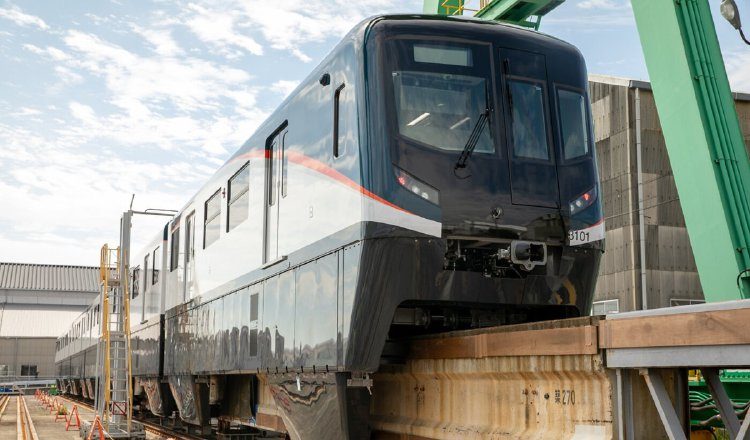En 2026 se seguirá con la construcción de la Línea 3 del metro. Todos los trenes ya están en el país. Cortesía