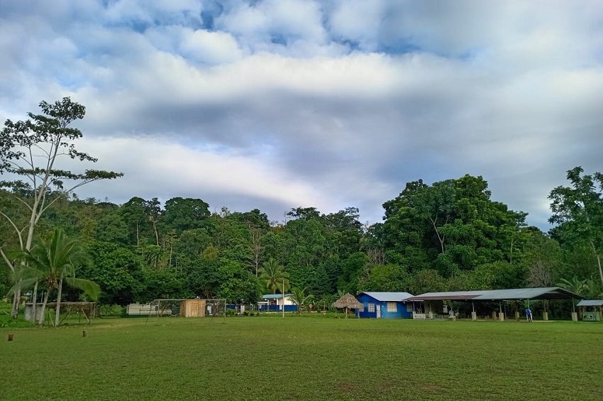 Poblado de Bonyic, ubicado en la comarca Naso. Foto: Cortesía