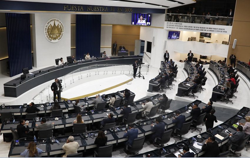 Plenaria de la Asamblea Legislativa (Parlamento). EFE