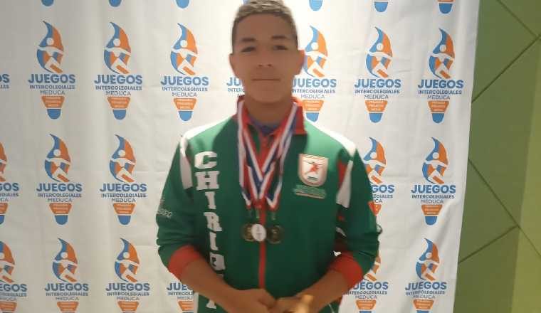 Ángel Martínez,obtuvo oro en jabalina y disco. Foto: Jaime Chávez