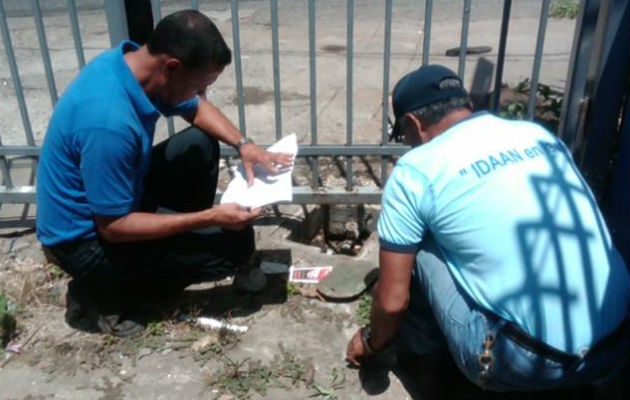 Operativos de corte de agua. Foto: Archivo