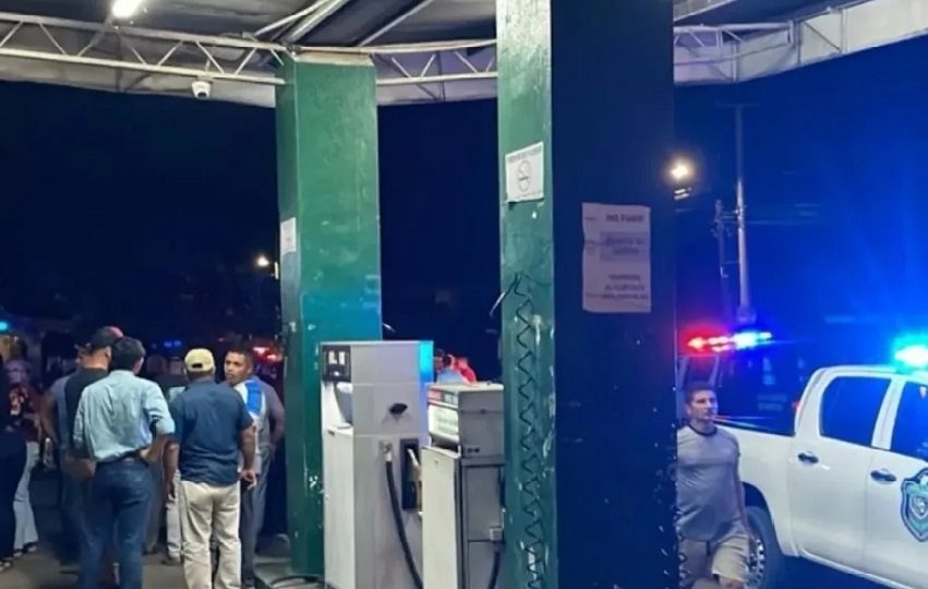 Fuentes extraoficiales informaron que el trabajador agredido requirió atención médica, pero afortunadamente se encuentra fuera de peligro. Foto. Thays Domínguez