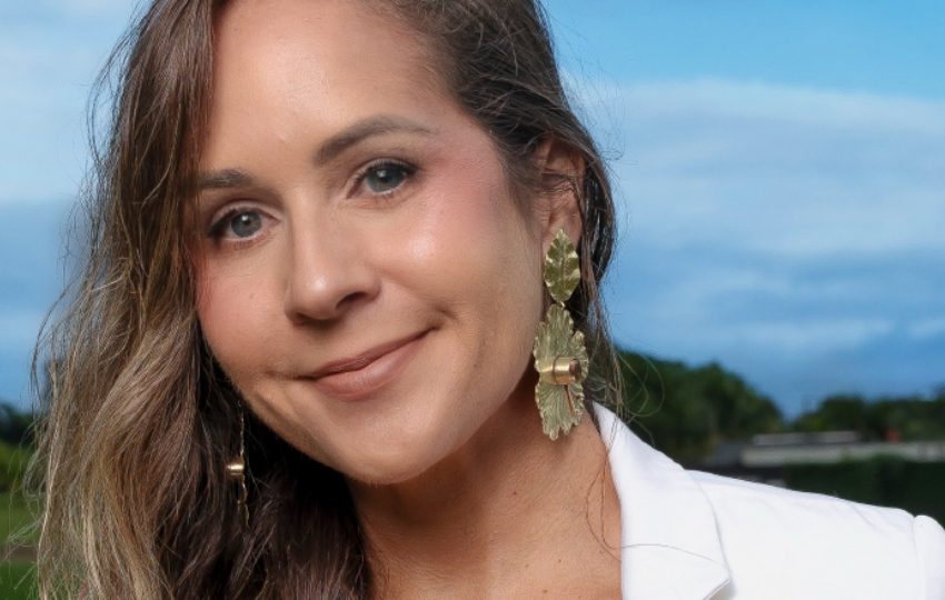 Mariana Rengifo Rolo, escritora y golfista.  Foto: Cortesía