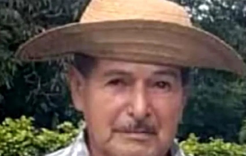 Francisco Rodríguez Mendoza, de 73 años, viajaba en bicicleta cuando fue impactado por un vehículo. Foto. Thays Domínguez