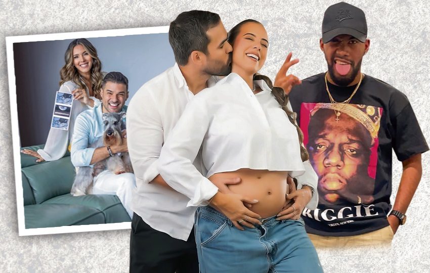 Carolina Castillo, Neka Prila y 'El Lobo'. Fotos: @tetosimoza / @ericklobette / @Instagram