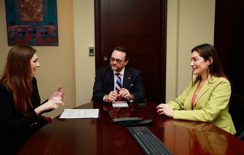 Encuentro entre las autoridades panameñas y brasileñas. Foto: Cortesía