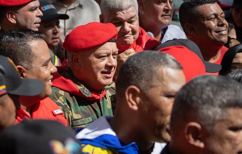 El titular de Interior de Venezuela, Diosdado Cabello. Foto: EFE
