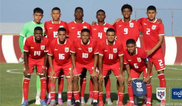 Equipo de Panamá Sub-17. Foto: FPF