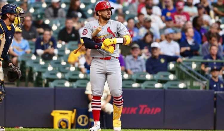 Iván Herrera pegó un doble e impulsó una carrera en la victoria de San Luis sobre los Piratas. Foto: Instagram