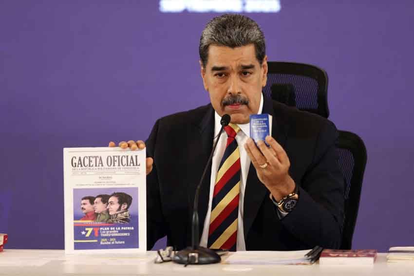 Nicolás Maduro, gobernante venezolano. Foto EFE