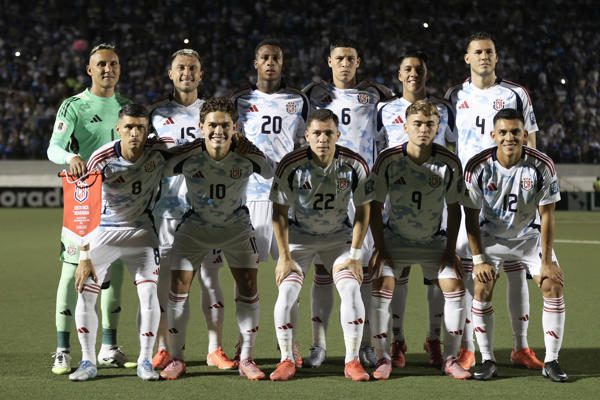 Selección de Costa Rica. Foto: EFE