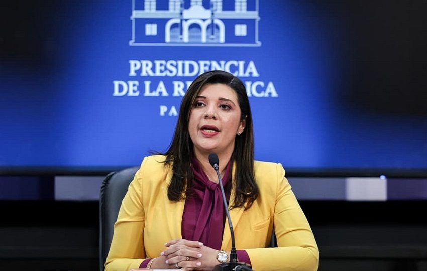 La Ministra de Trabajo, Jackeline Muñoz de Cedeño.Archivo
