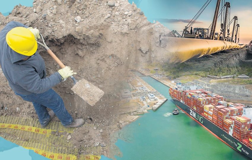 La construcción de esta obra genera gran interés en el comercio marítimo internacional. Foto: Cortesía