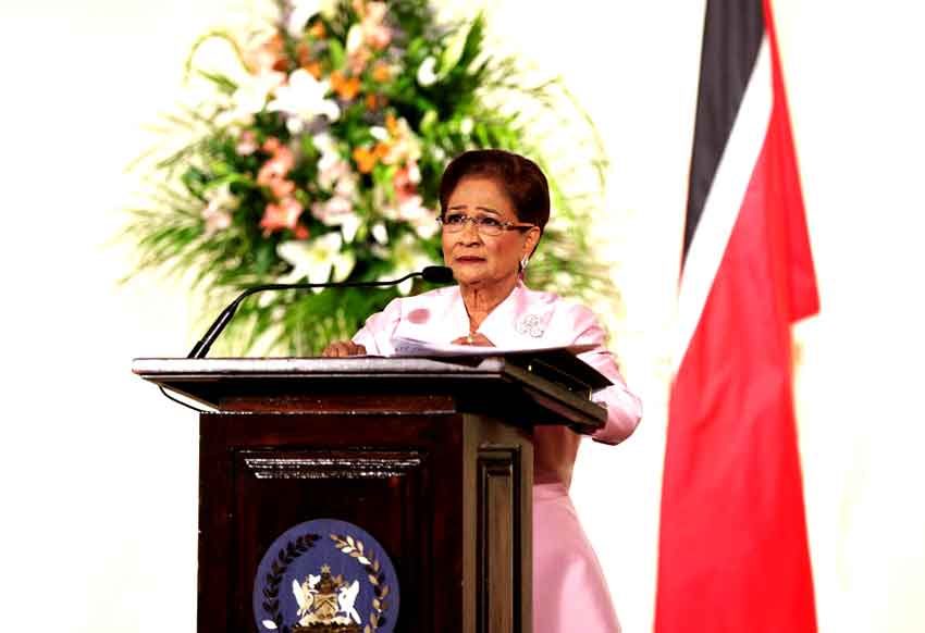 Kamla Persad-Bissessar, primera ministra de Trinidad y Tobago. EFE