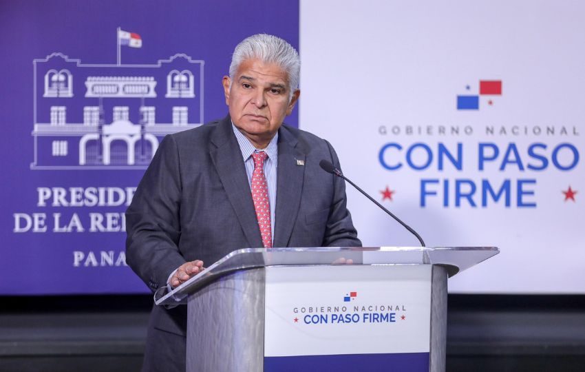 José Raúl Mulino, presidente de la República. Foto: Cortesía