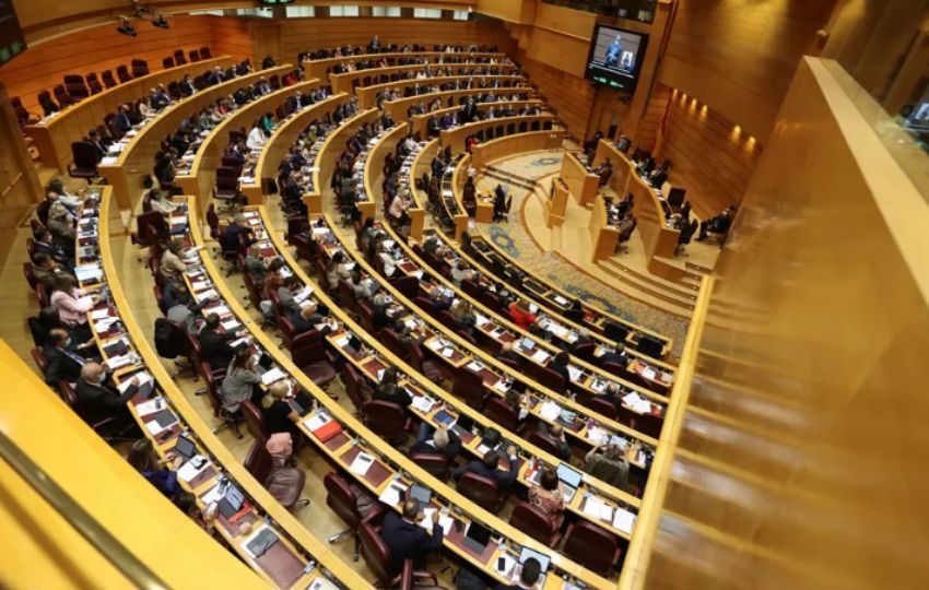 Pleno del Senado en Madrid. Foto: EFE