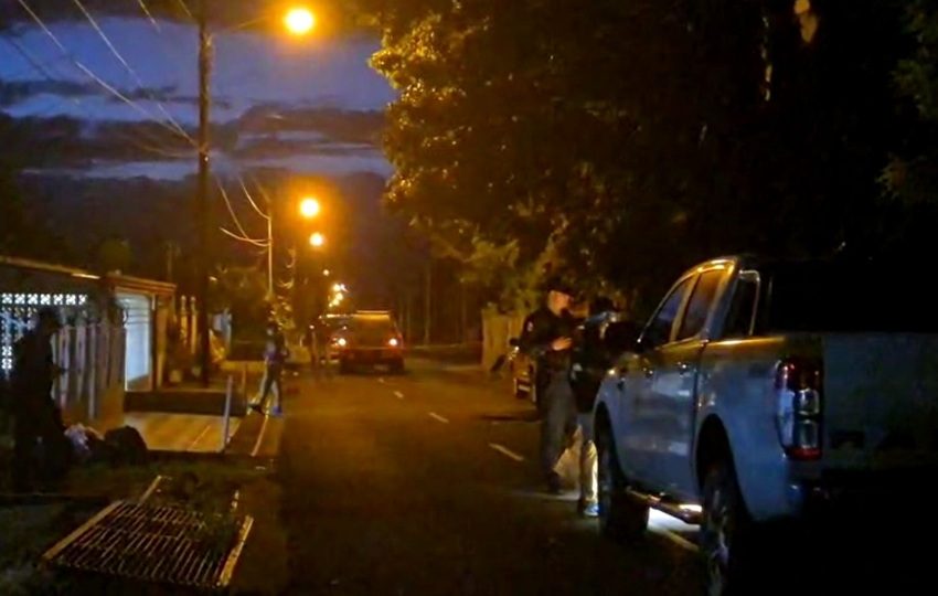 El ataque ocurrió en Chitré cabecera, cerca del colegio José Daniel Crespo. Foto: Thays Domínguez