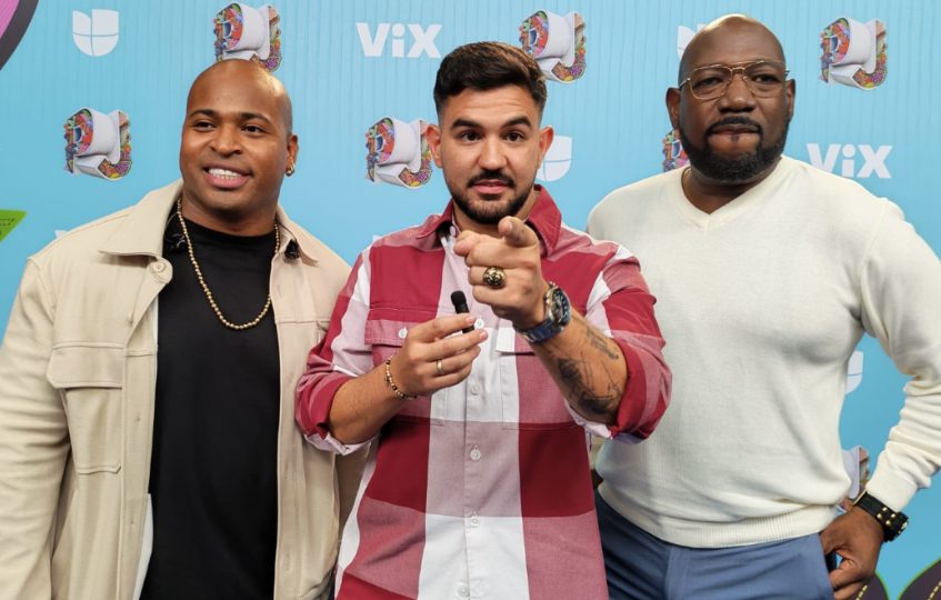 Grupo Niche en los ensayos de la premiación. Foto: Vivian Jiménez