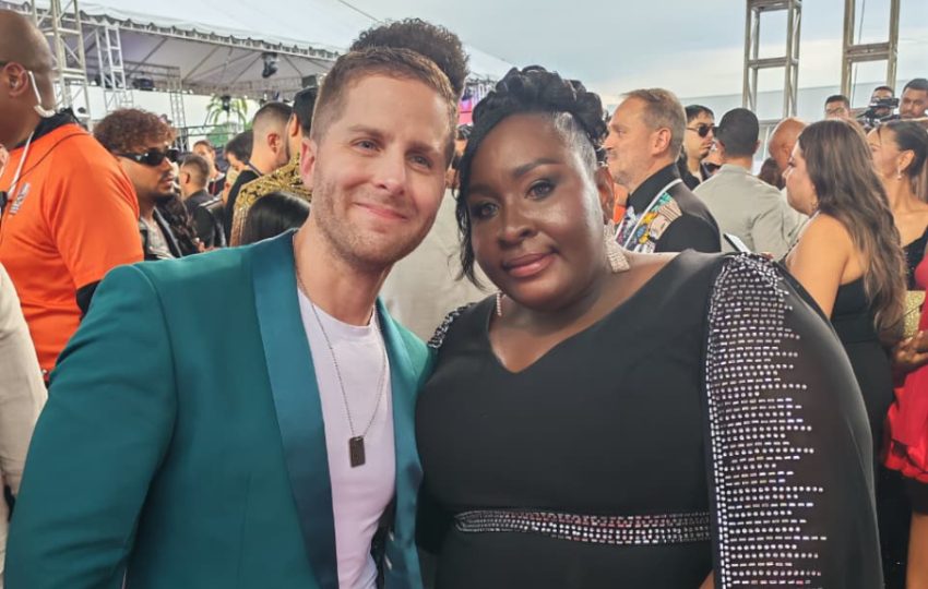 Mayer Mizrachi, alcalde de la Ciudad de Panamá, y Beny Bastidas. Foto: Vivian Jiménez 