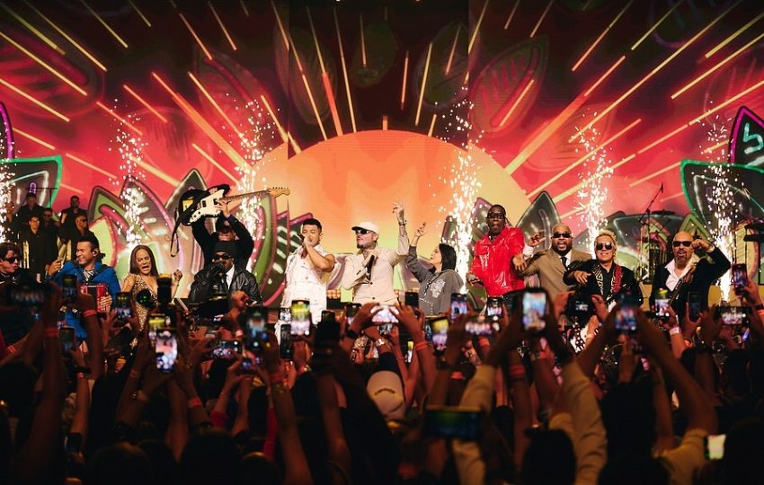 Los artistas hicieron un homenaje a los ritmos y sonidos más emblemáticos de Panamá. Foto: Cortesía / @premiosjuventud