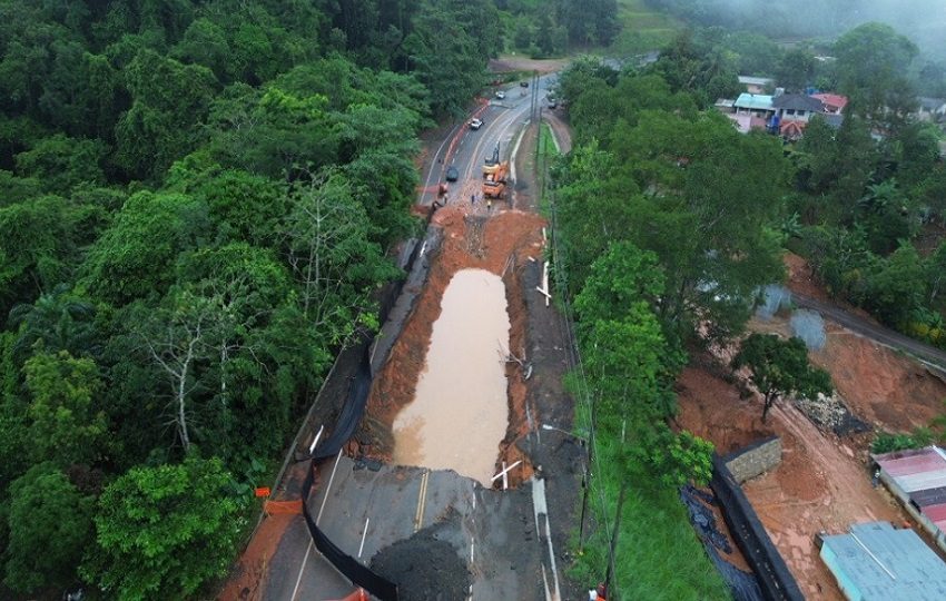 Punto del hundimiento. Foto: Diomedes Sánchez