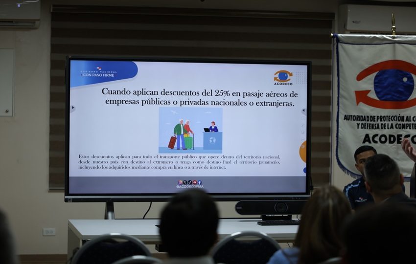 Acodeco recientemente brindó una capacitación a representantes de la Asociación de Líneas Aéreas de Panamá. Foto: Cortesía