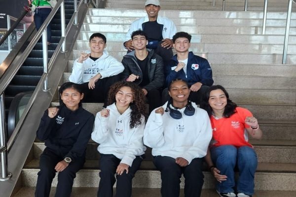 Atletas panameños en el taekwondo. Foto: Cortesía.