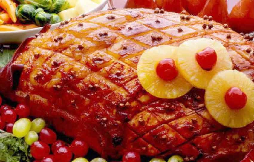 El jamón es el producto estrella de la canasta navideña del IMA.