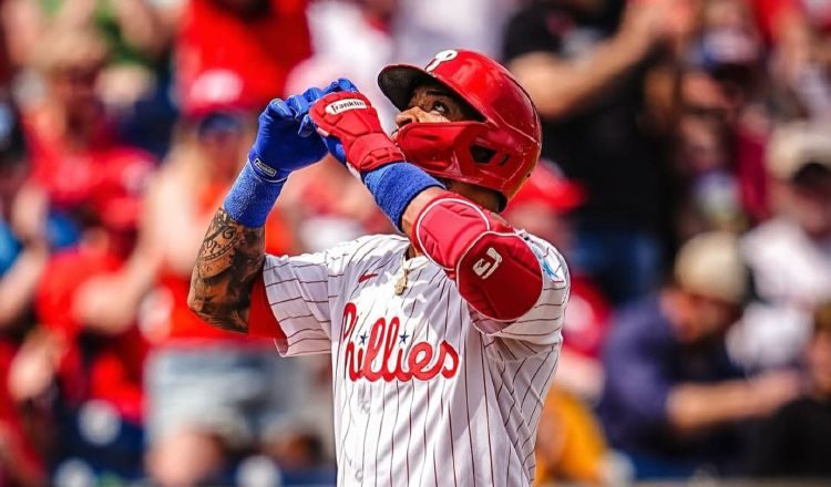 Edmundo Sosa juega para los Filis de Filadelfia. Foto: Instagram
