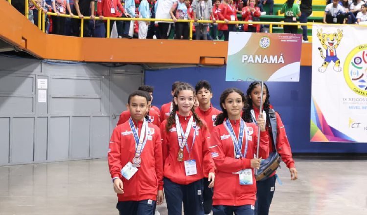 Panameños en los Juegos de Codicader. Foto: Pandeportes