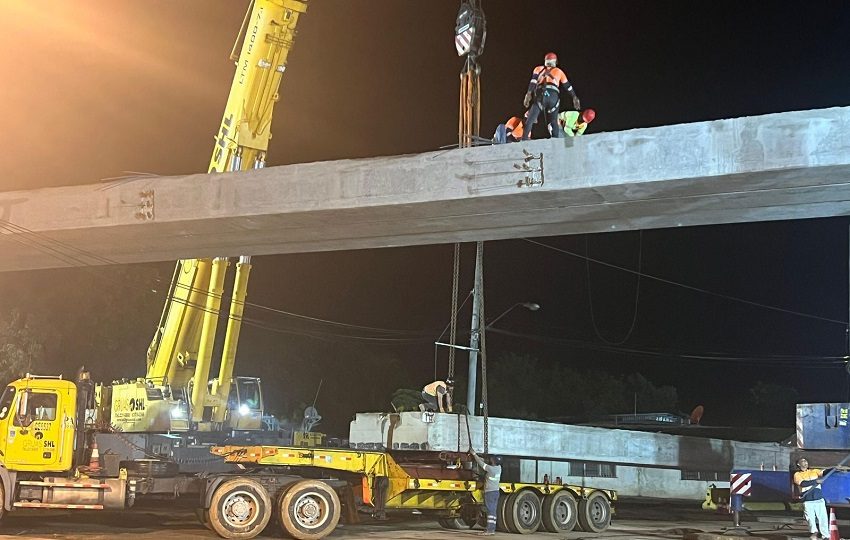 La obra ha generado alrededor de 300 empleos, entre directos e indirectos, aportando al movimiento económico local. Foto. Thays Domínguez