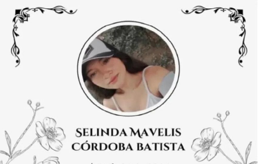Selinda, de tan solo 21 años de edad, es recordada por sus amigos y familiares como una muchacha alegre y trabajadora. Foto. Redes