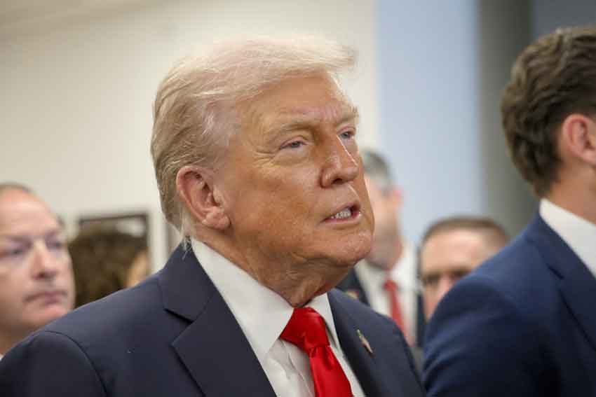 El presidente de Estados Unidos, Donald Trump, en Jerusalén Foto EFE
