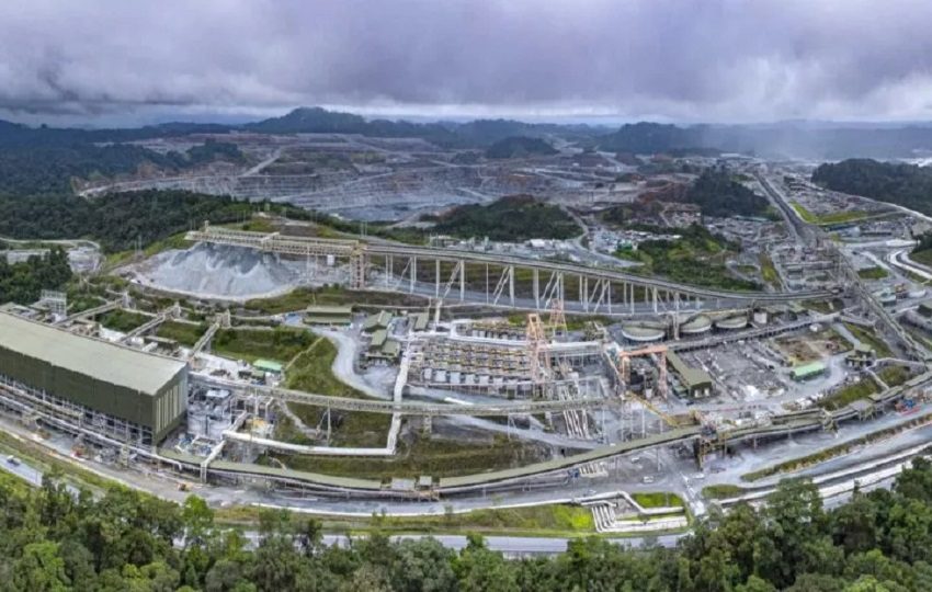 La mina de cobre en Donoso, en la provincia de Colón. Foto: Cortesía