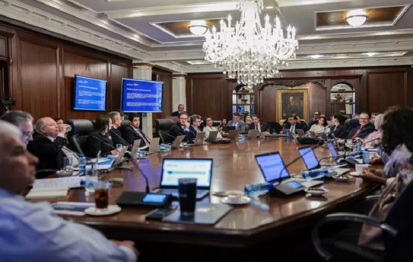 Reunión del Consejo de Gabinete. Foto: Cortesía