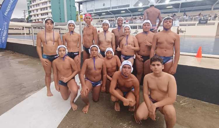 Representación panameña de Waterpolo. Foto: Cortesía