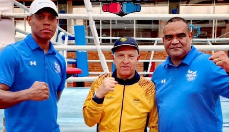 Entrenadores del seleccionado panameño. Foto;: Fedebop