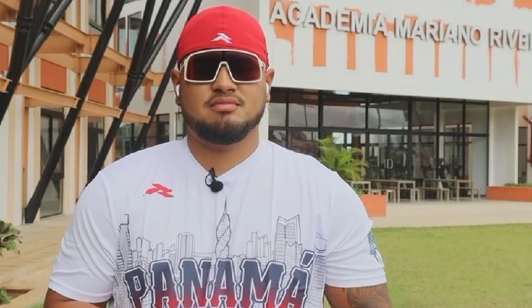 Jaime Barría, lanzadotr del equipo de Panamá. Foto: Fedebeis