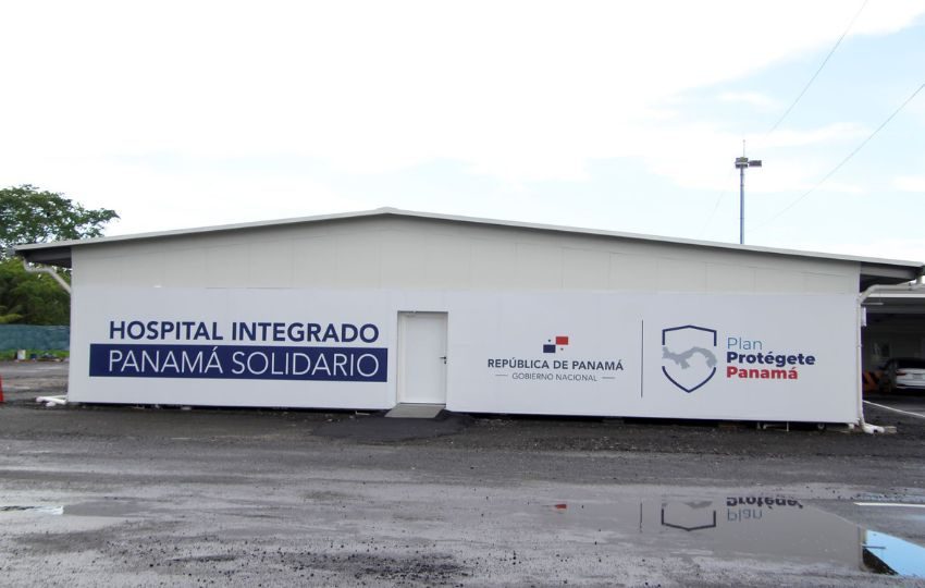 El Hospital Modular Panamá Solidario fue inaugurado en abril de 2020. Foto: Archivo