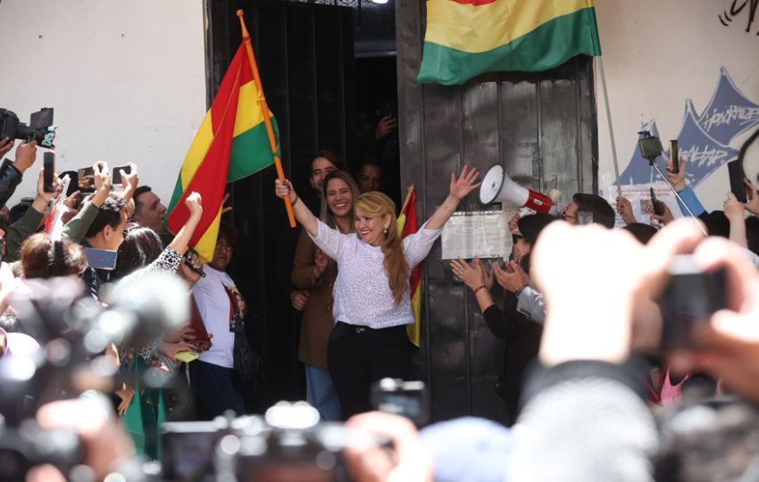  La expresidenta interina de Bolivia Jeanine Áñez (2019-2020). Foto: EFE
